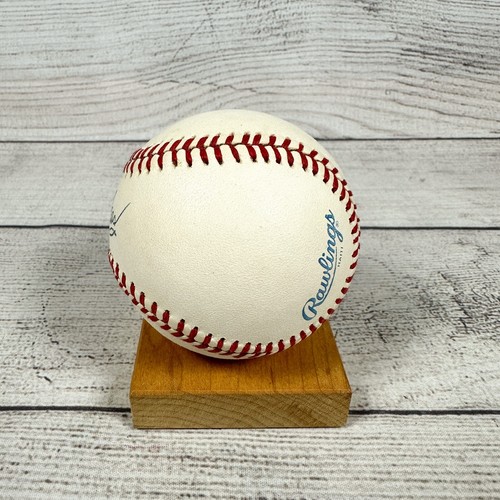 Kevin Maas Signed Baseball Rawlings Official American League Not Authenticated - Picture 4 of 10