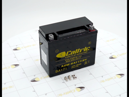 AGM Battery for Harley Davidson Softail Fat Boy 114 FLFBS 2018 - 2023 / 12V 18Ah - Video 1 of 1