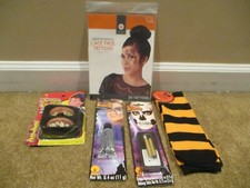 Hyde Eek MISC Halloween Makeup Clown Socks Face TATTOO Funny Teeth Glitter Gel