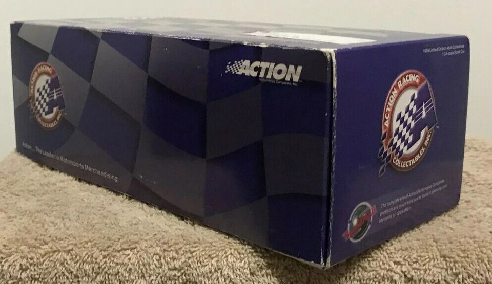 Action Jeff Gordon #24 Dupont SUPERMAN 1:24 Black Window Stock Car MIB - Image 2 of 4