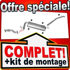 Tube d'échappement Citroen JUMPER