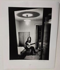 JON ANDERSON 1969 YES BARRIE WENTZELL SILVER GELATIN PHOTO 43/50 SIGNED
