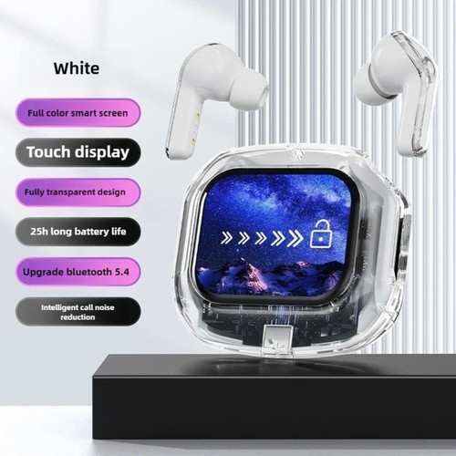 Touch Screen Wireless Earphones Bluetooth 5.4 In-ear Wireless Headset - Zdjęcie 14 z 15