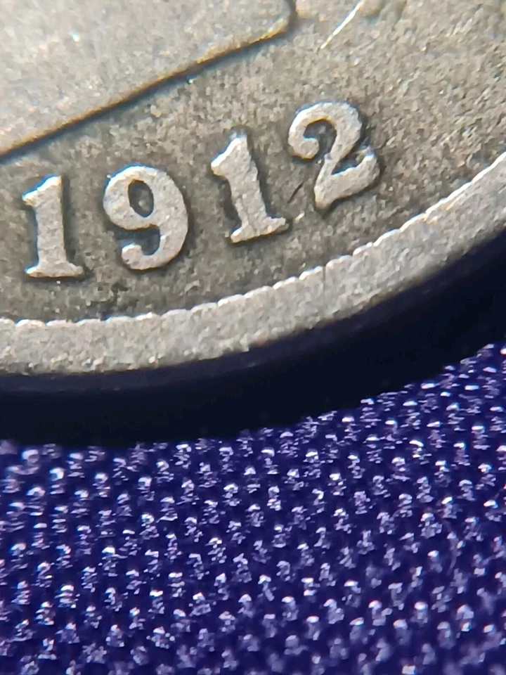 NICE 1912-D LIBERTY "V" NICKEL - VF ~Reverse LAMINATION ERROR~ - Image 4 of 4