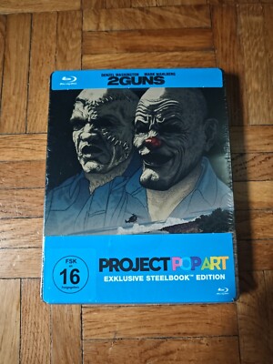 2 Guns Steelbook Gallery 1988 Popart Blu-ray NEU NEW & OVP