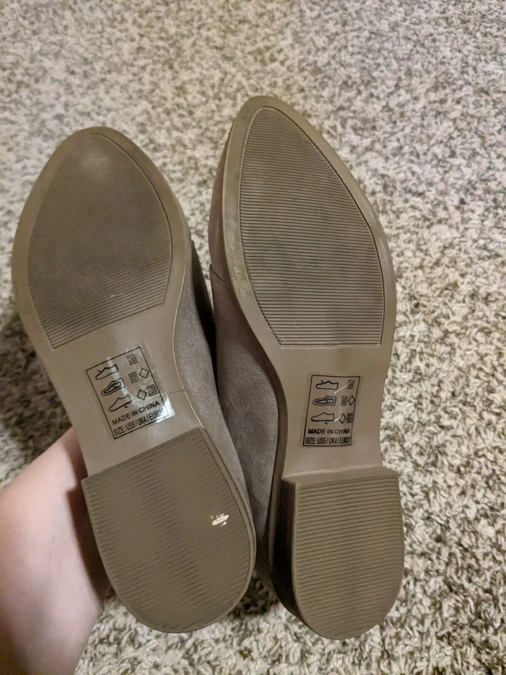 Zapatos Mocasines de Gamuza Esmoquin Qupid Talla 6 Foto 3 de 4