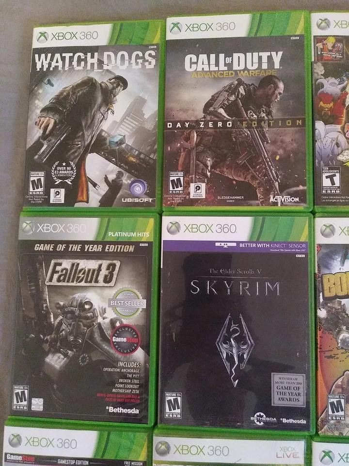 Xbox 360 Game lot Of 17 Resident Evil 6, Naruto , Fable 2 Dishonored and more - Image 2 of 4