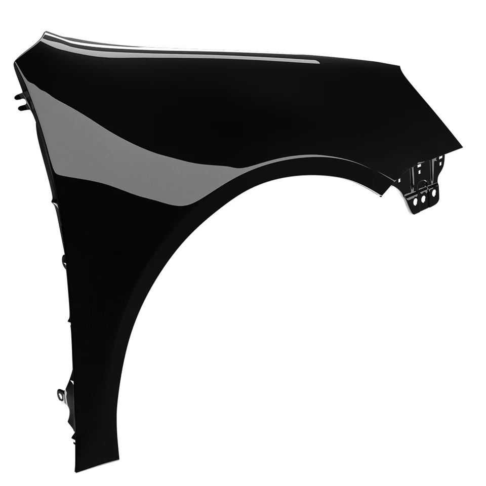 Kotflügel für VW GOLF V 5 LC9Z rechts schwarz 03-09 vorne lackiert neu schräghec - Bild 3 von 4