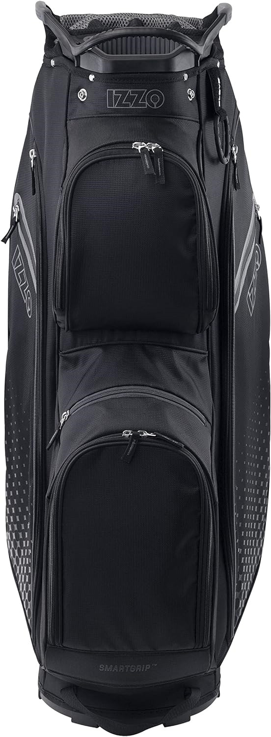 Izzo Golf Deluxe Cart Bag - Golf Cart Bag for Push Cart or Golf Cart