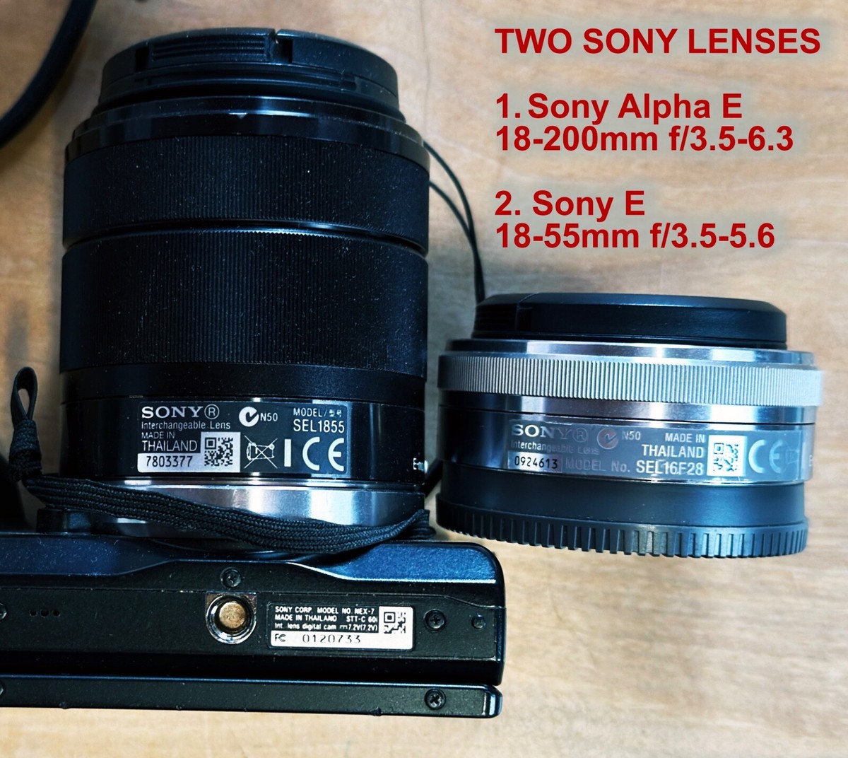 SONY NEX-7 18-55mm レンズ付き Amazon.com : Sony NEX-7 24.3 MP Mirrorless Digital Camera