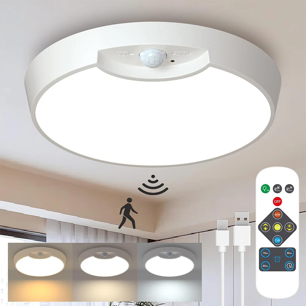 Buy Round Motion Sensor LED Ceiling Light Fixture in UK- Shop Now