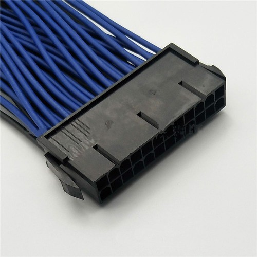 24Pin ATX 1 to 2 Power Supply Extension Cable PSU  Male to Female Y Splitter - Picture 6 of 6