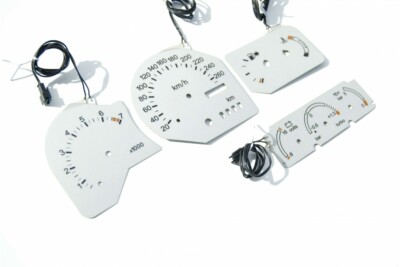 Ford Escort RS Cosworth INDIGLO plasma dials, replacement glow gauges glow gauge