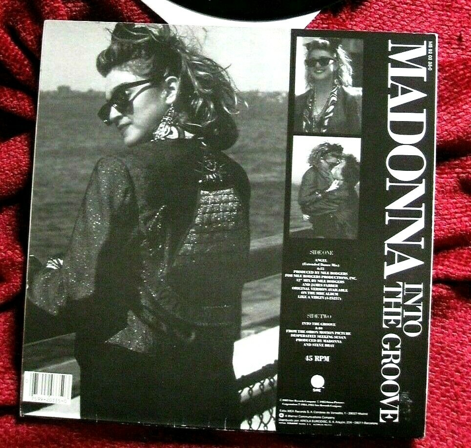 マドンナ　Angel / Into The Groove　カナダ盤  12” マドンナ Angel / Into The Groove カナダ盤 12” Madonna
