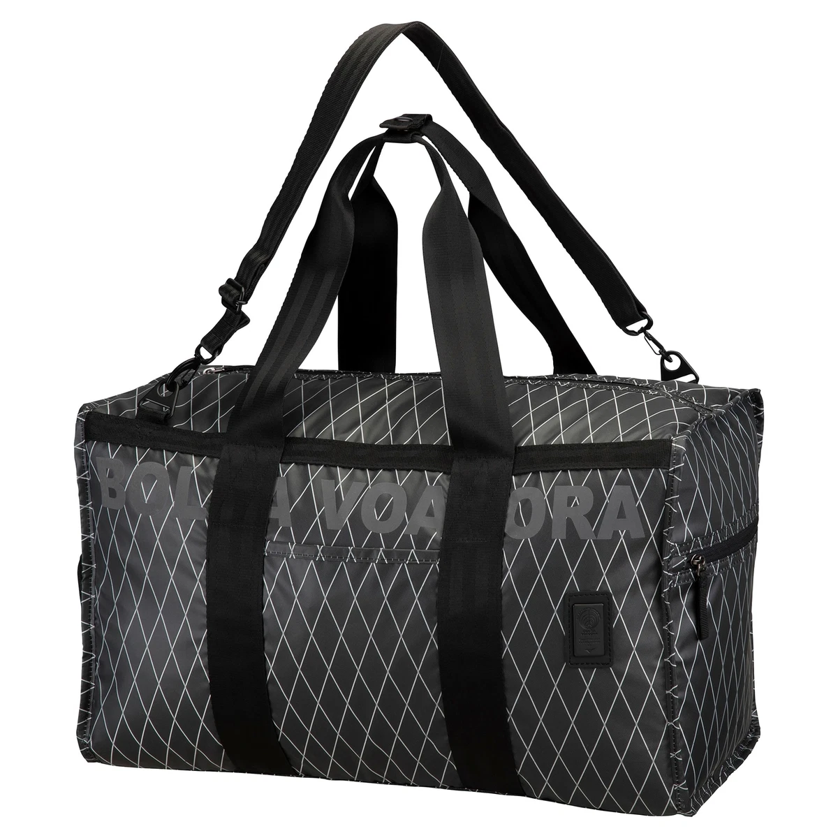 MIZUNO BOLSA Boston Bag Recycled fabric used for lining 5LJB2237 Black