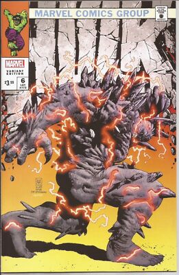 HULK #6 - WHATNOT VARIANT BY VALERIO GIANGIODANO - 1ST APPEARANCE TITAN