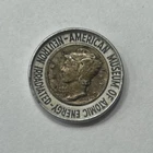 1943 Mercury Dime Museum Of Atomic Energy Neutron Irradiated