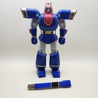#ad Mighty Morphin POWER RANGERS MMPR 1994 NINJOR 10quot; Auto Morph NEAR COMPLETE $17.99