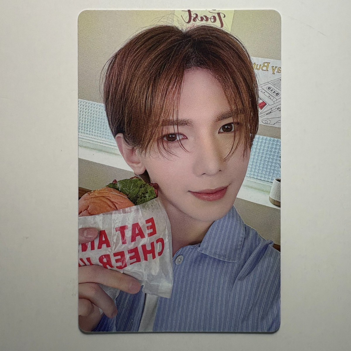 Carte postale officielle authentique ATEEZ YEOSANG GOLDEN HOUR : partie