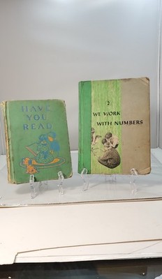 (2) WE WORK WITH NUMBERS/ HAVE YOU READ. 2 VERY OLD BOOKS.