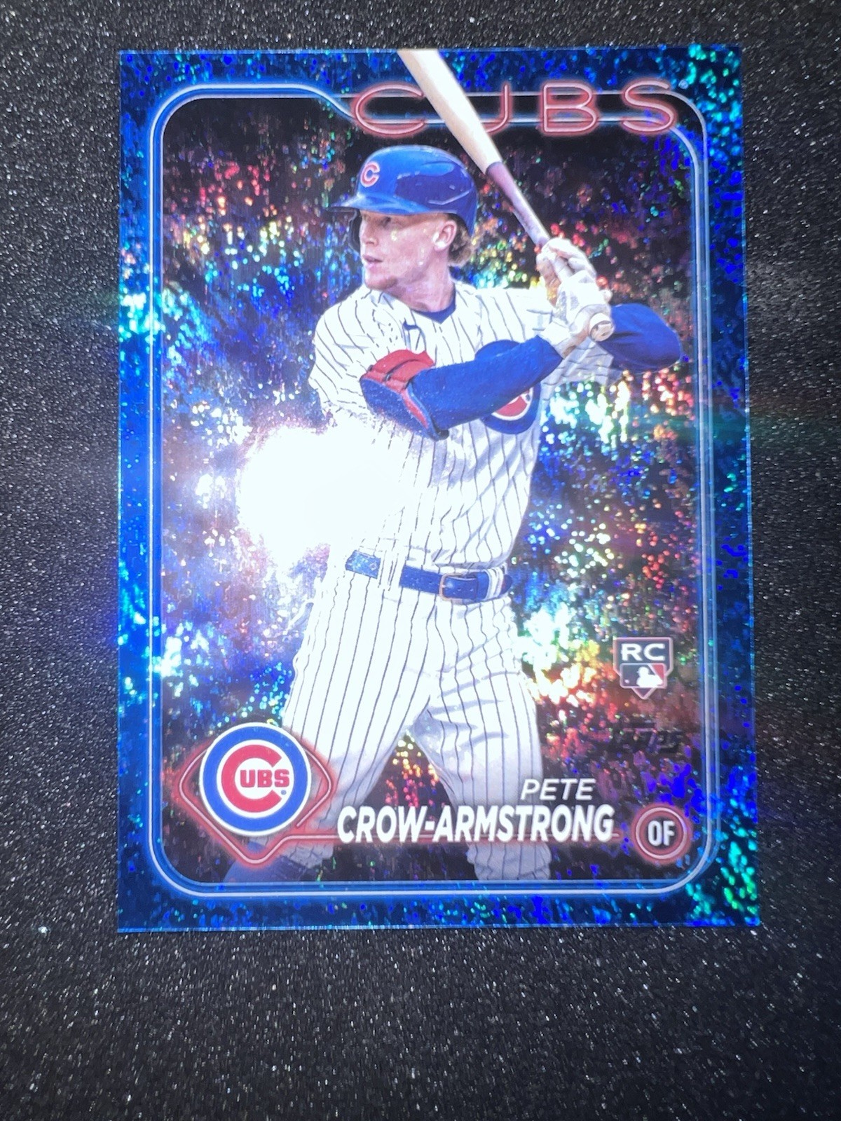 2024 Topps Series 2 - Pete Crow-Armstrong #407 Blue Foil /999 (RC)
