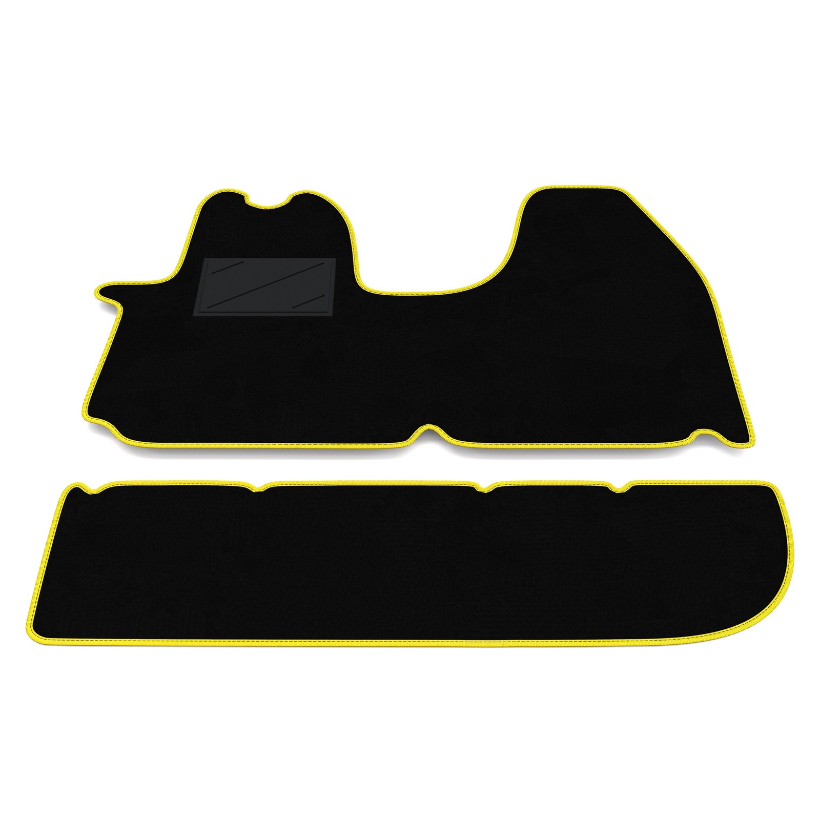 Tapis de sol Opel Vivaro 2001-2014 finition premium avec bordure surjetée