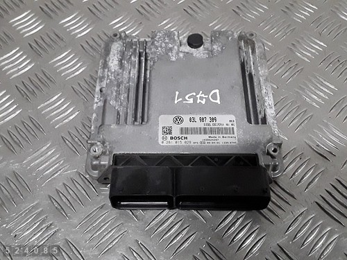 VW PASSAT B6 2008 STEUERGERÄT STEUERGERÄT DIESEL 2000TDI 03L907309 0281015029