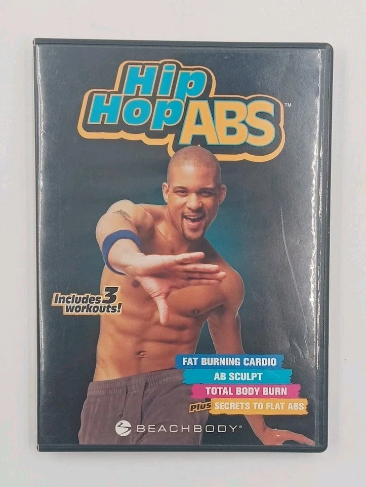 4 Hip Hop Abs DVD Workout Exercise Shaun T Cardio Hips Buns Thighs NEW - Image 2 of 4