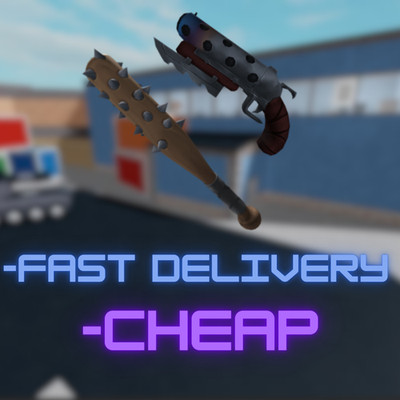 Bat & Makeshift MM2   Halloween 2022 (Cheapest  ) Murder Mystery 2 Fast Deliver