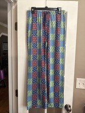 Vineyard Vines Christmas Tree Whale Holiday PJ Pants Youth XL 18 Multicolor