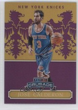 2014-15 Panini Excalibur Crusade Purple 40/75 Jose Calderon #59 0q0