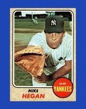 1968 Topps Set-Break #402 Mike Hegan EX-EXMINT *GMCARDS*