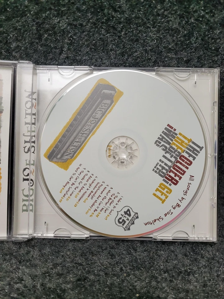 Big Joe Shelton CD The Older I Get The Better I Was блюз рок альбом 2010 музыка - Изображение 4 из 4