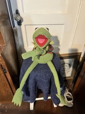 Kermit the Frog Puppet Green Plush Toy The Muppets Pretend Play
