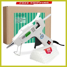 Fast Preheating Hot Glue Gun Kit with 30 Glue Sticks for Quick Crafts 0.60 per gallon