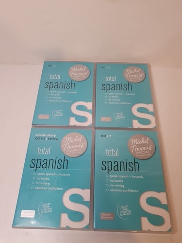 Michel Thomas Method Total Spanish Language 9 Audio CDs - Used By Over 2 Million