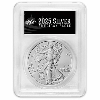 2025年 アメリカ イーグル銀貨 PCGS MS70 FDI シルバーイーグル 2025-(P) Silver Eagle, Eagle Privy MS-70 PCGS (FDI, Black) | eBay