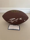 Saquon Barkley Signed Full Size Wilson Football w/COA