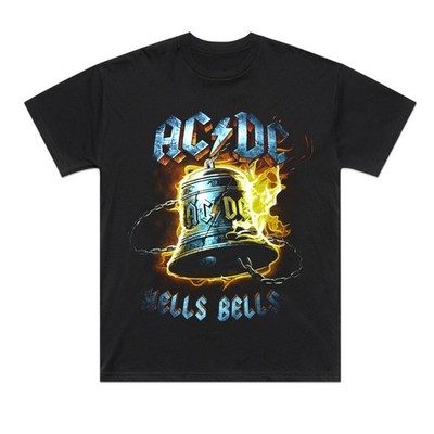 ACDC HELLS BELLS T SHIRT AC/DC ROCK INSPIRED BAND MERCH