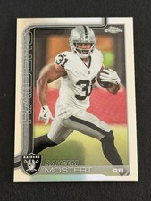 2025 Topps Chrome #182 Raheem Mostert Refractor Las Vegas Raiders