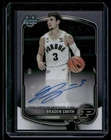 2025-26 Bowman Chrome Prospect Autographs Braden Smith RC Auto Purdue