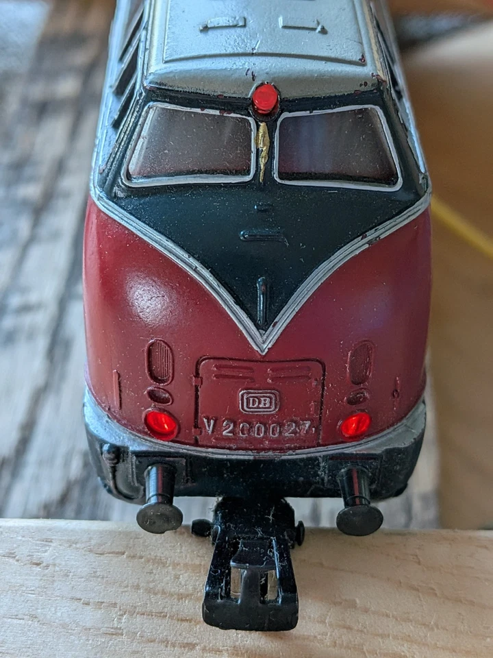 Marklin Märklin 3121 Vintage Train Pack V200 and 3 Passenger Cars- FREE SHIPPING - Image 4 of 4