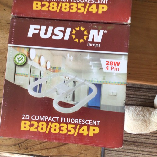 2x Fusion Energy Saving Fluorescent Tube Lamp Light T5 28w4PIN GR10q, - Picture 3 of 4