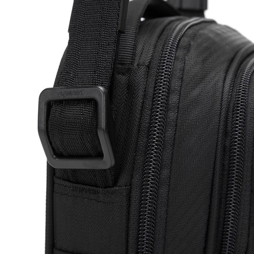 Pacsafe Metrosafe LS100 Crossbody Anti-Theft Messenger Bag in Black - Picture 3 of 11