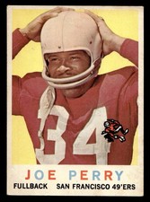 1959 Topps #80 Joe Perry San Francisco 49ers EX-EXMINT NO RESERVE!