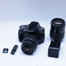Sony 380 Digital Single-Lens Reflex Camera Double Lens Set