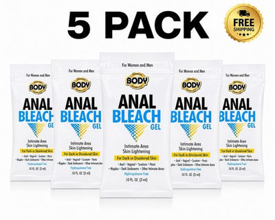 #ad #ad 5 Pack Body Action Bleach Gel Intimate Skin Lightening Hydroquinone Free $23.00
