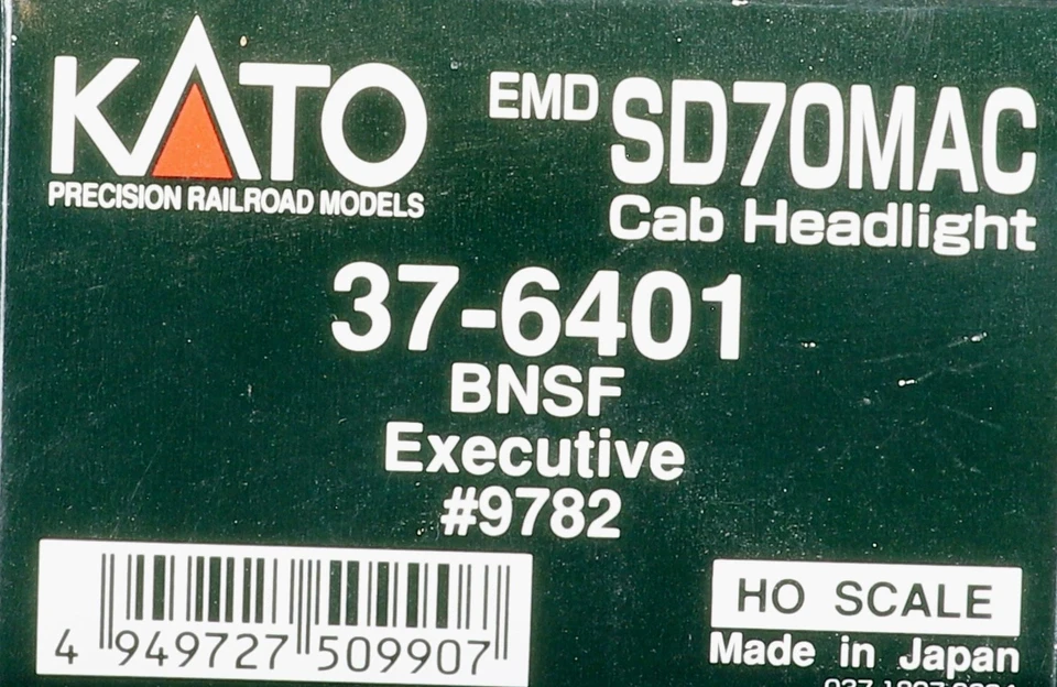 KATO HO  Cab Headlight 37-6401 BNSF Executive #9782 NEW! - Image 3 of 4