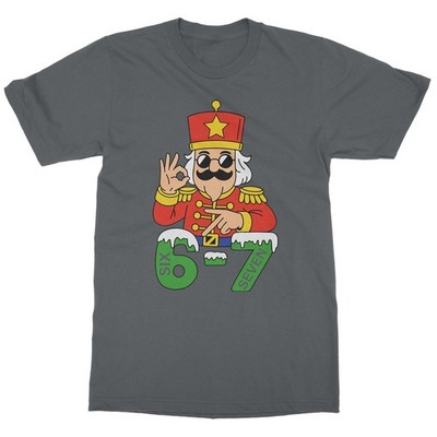Six Seven Nutcracker � Funny 67 Meme Christmas Unisex T-Shirt