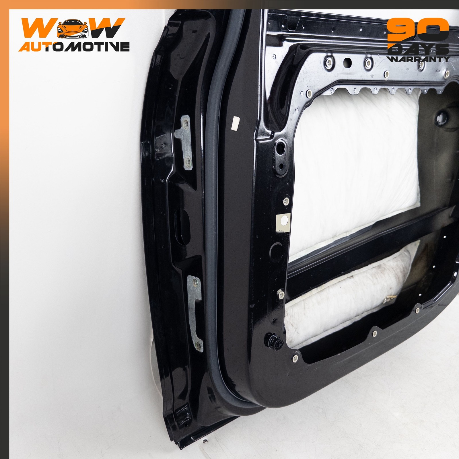 14-19 BENTLEY FLYING SPUR REAR RIGHT PASSENGER SIDE DOOR SHELL PANEL BLACK OEM